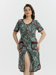 4728 Халат на пуговицах