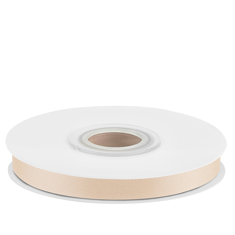 Лента Атласная (0,7см*22,85м) Светлое золото.