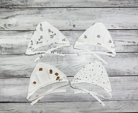 Чепчик цветной д/детей (интерлок лапша)