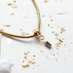 УЦЕНКА!!! Бейл, держатель для кулонов, 8*2 мм, У034