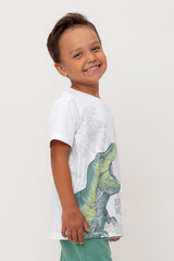 фуфайка  для мальчика  КР 302739-1/белый к560