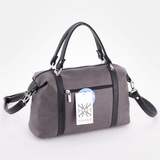 Сумка Саломея 127 мульти итальянский серо-черный