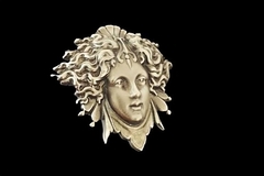 Силиконовый молд № 2031 Горгона мини