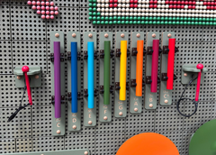 Настенный набор  "Трубчатые колокольчики"