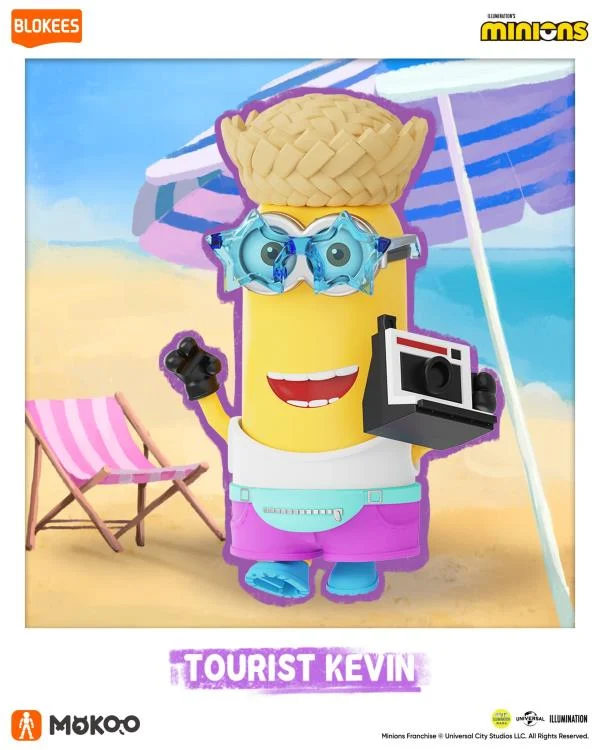 Набор фигурок Миньоны Пляжный отдых Сборная модель