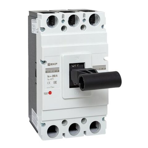 Выключатель автоматический в литом корпусе ВА-99М 400/250А 3P 10In 42кА с термомагнитным расцепителем EKF