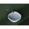 Ceramica Nova Element CN5032 Умывальник чаша накладная квадратная, 38x38, цвет: белый