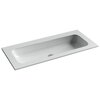 Ceramica Nova Grace CN7013WX Раковина накладная без отверстия под смеситель, 101x45.7, цвет: белый