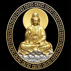 Силиконовый молд камея в оправе 