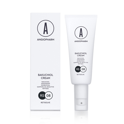 ANGIOPHARM КРЕМ С БАКУЧИОЛОМ, для лица , 50 мл. | RETISOLVE BAKUCHIOL CREAM