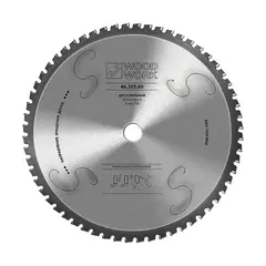 Диск пильный для резки стали DRYCUT 305x2,4/2,0x25,4 Z=60 A=0 Woodwork 46.305.60