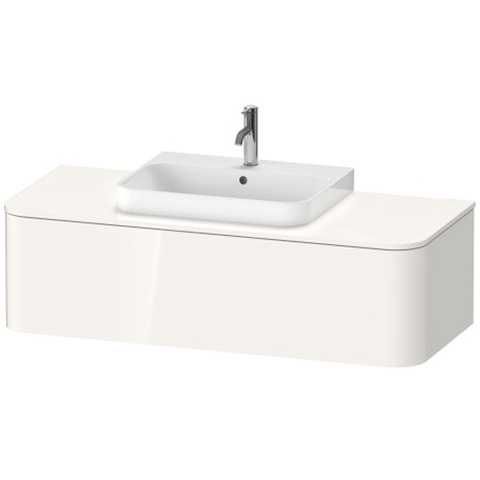 Duravit Happy D.2 Plus Тумба подвесная  354x1300x550мм 1 ящик, цвет: белый глянцевый HP4932M2222