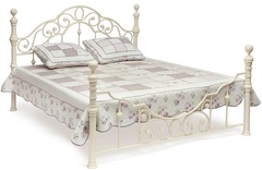 Кровать Виктория 200x180 (Victoria WF 9603) Античный белый