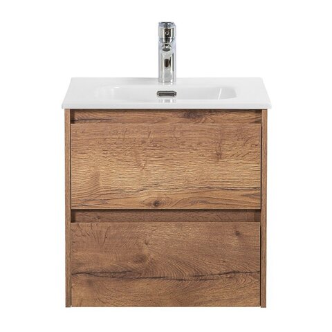 BelBagno KRAFT-500-2C-SO-RT KRAFT База под раковину подвесная с двумя выкатными ящиками, Rovere Tabacco, 500x460x500