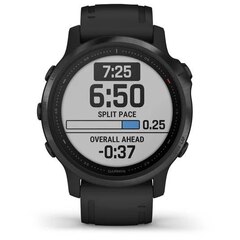 Мультиспортивные часы Garmin Fenix 6S Pro Black with Black Band  с навигатором