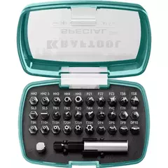 KRAFTOOL Special-32, с адаптером 32 шт, набор специальных бит (2610-H32)