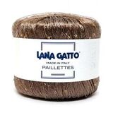 Пряжа Lana Gatto Paillettes 30100 бронза