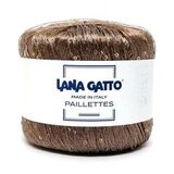 Пряжа Lana Gatto Paillettes 30100 бронза