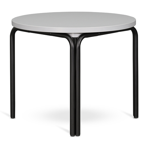 Столик кофейный Ror, 50 см, черный/серый