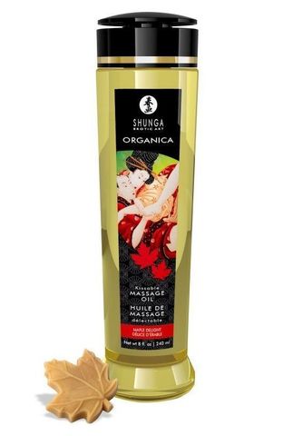 Массажное масло с ароматом кленового сиропа Organica Maple Delight - 240 мл. - Shunga 1320