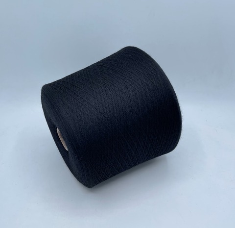 Zegna Baruffa (пр.Италия),art-Traditional 2/48 2400м/100гр. 100%меринос, цвет-Черный арт.26064
