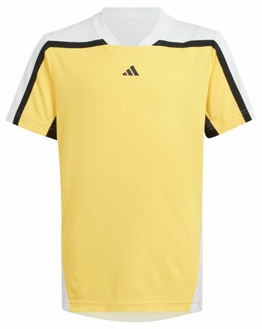 Детская теннисная футболка Adidas Boys Heat.Rdy Pro T-Shirt - orange/white