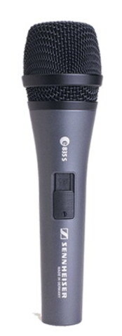 Sennheiser E 835-S - Динамический вокальный микрофон с выключателем, кардиоида