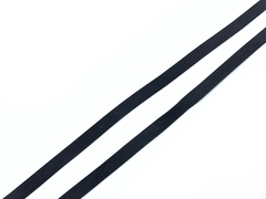 Резинка латексная для купальника черная 6 мм