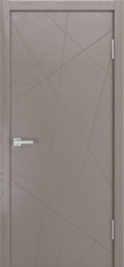 Межкомнатная дверь Мальта глухая / Цвет Темно-серый / Двери Верда