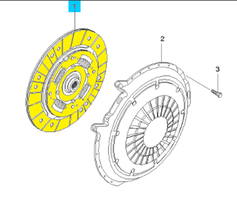 ДИСК СЦЕПЛЕНИЯ AVEO 1.2 DOHC GM