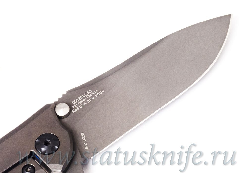 Нож Zero Tolerance 0562BLGRY ZT 0562BLGRY CPM-20CV PVD