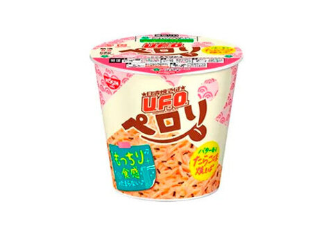 Суп-лапша Nissin НЛО Тарако со вкусом осьминога, 70г