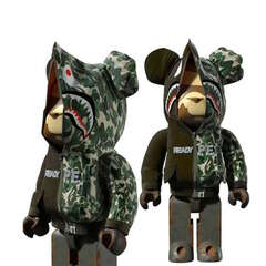 Мишка BearBrick 1000% A BATHING APE