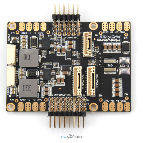 Модуль питания Holybro PM07 (14S 120A, 5V 3A, PDB) для Pixhawk 4/6c