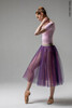 Colour rehearsal tulle skirt | violet