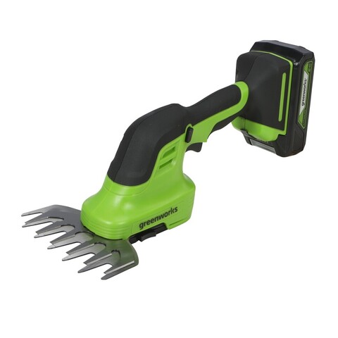 Садовые ножницы кусторез Greenworks G24SHT, 24v, без АКБ и ЗУ (аккумуляторные)