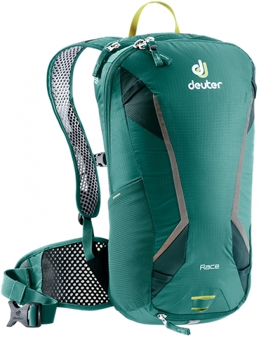 Картинка рюкзак велосипедный Deuter Race 8 Alpinegreen-Forest - 1