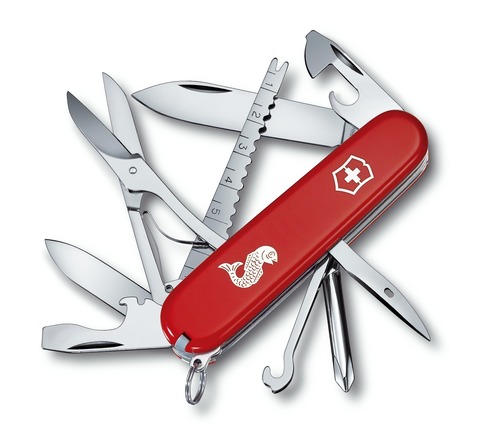 Складной нож Victorinox Fisherman (1.4733.72) 91 мм., 17 функций - Wenger-Victorinox.Ru