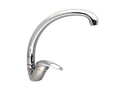 67-0-710 Смеситель эконом однорычажный для кухни, шпилька, керамический картридж 40мм (Дикалан)