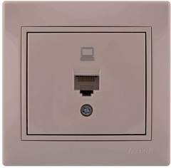 MIRA 701 0303 139 Розетка комп крем. с вст.с/у