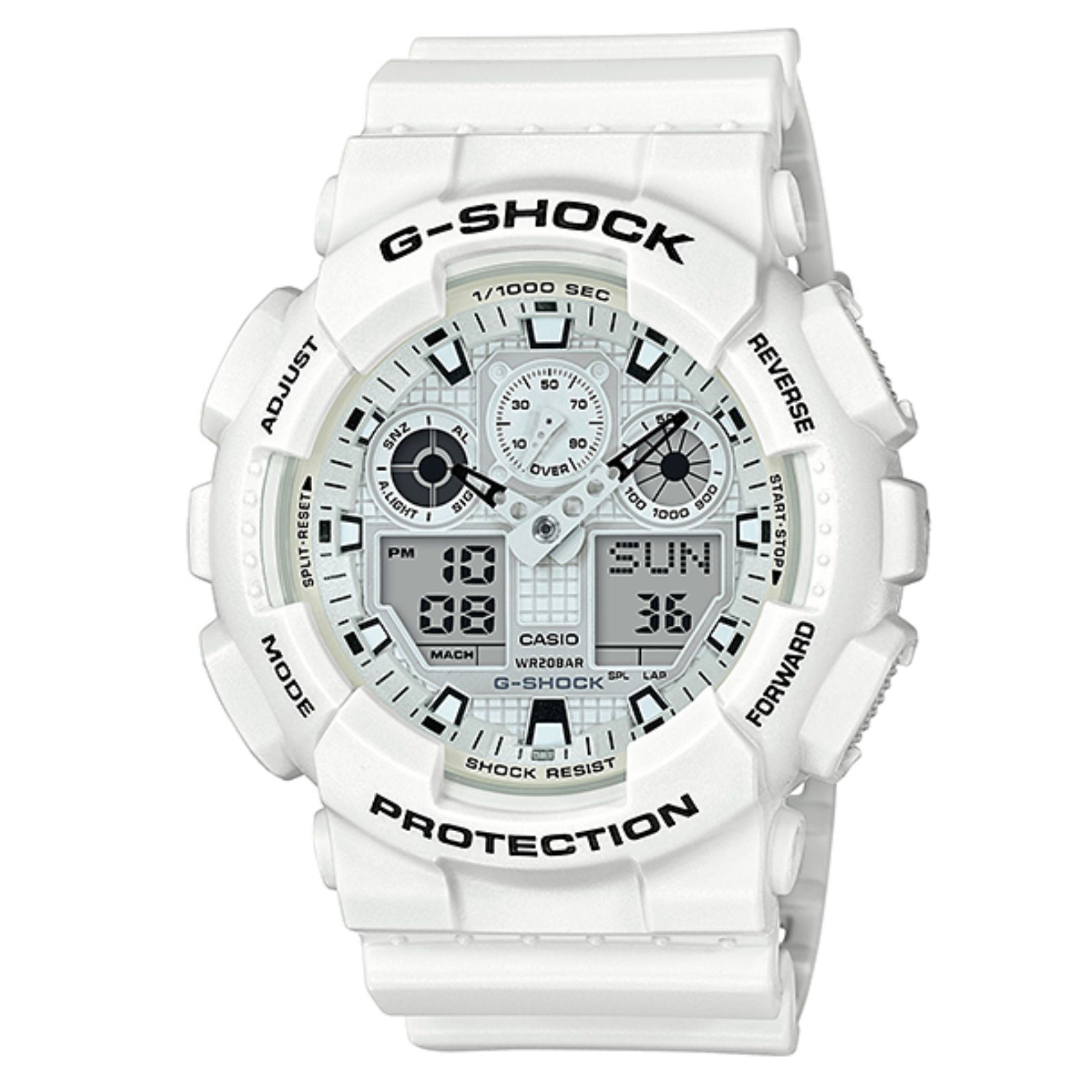 Casio g-Shock ga-100a-7a