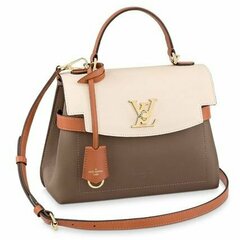 Сумка Louis Vuitton Lockme Ever BB коричневый/бежевый