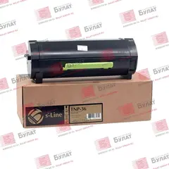 Тонер картридж БУЛАТ s-Line TNP-36, TNP-39 для Konica Minolta bizhub 3300P (Чёрный, 10000 стр.), универсальный