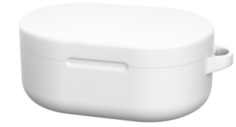 Чехол на Xiaomi Airdots силиконовый (белый)