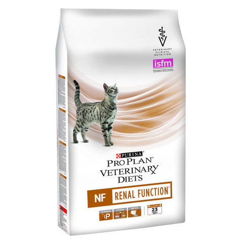 ПРОМО! Purina Pro Plan Veterinary NF Renal сухой корм для кошек при патологии почек 1,5кг + 3*85г