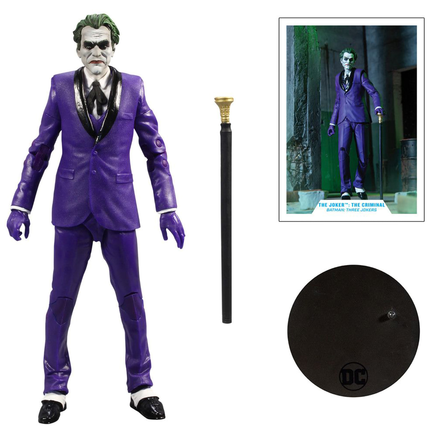 Фигурка McFarlane Toys DC: Criminal Joker (Three Jokers) – купить по  выгодной цене | Интернет-магазин комиксов 28oi.ru