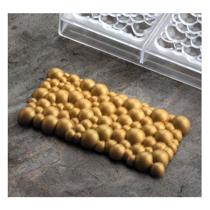 Форма д/шок. Chocolate Bar Sparkling 155х77мм h12мм, 100гр, 3 ячейки, п/к PC5001