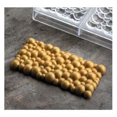 Форма д/шок. Chocolate Bar Sparkling 155х77мм h12мм, 100гр, 3 ячейки, п/к PC5001