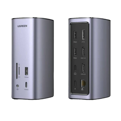 Расширитель портов UGREEN USB-C Multifunction Dock Pro CM555, Серый