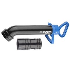 ЗУБР 45 и 200 мм, вакуумный вантуз с двумя адаптерами (51920)